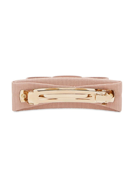 Ferragamo Vara Bow Hair Clip In Pink