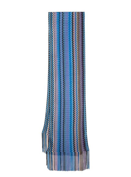 Missoni Scarfs Clear Blue