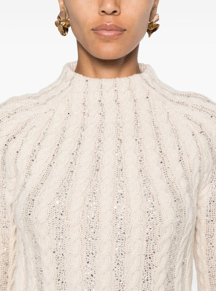 Ermanno Scervino Sweaters Beige