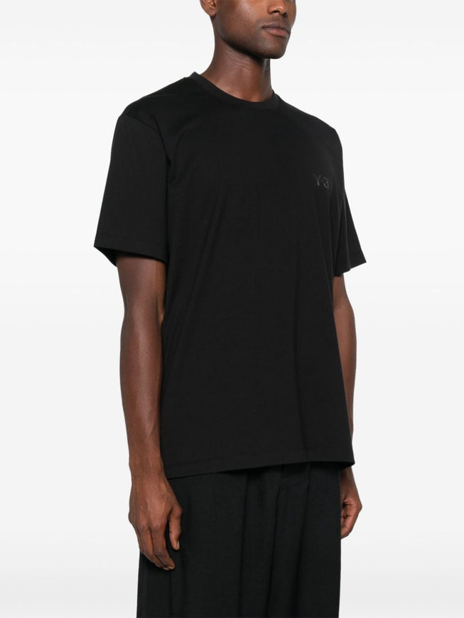 Y-3 Men's Short-Sleeve Tee In Black