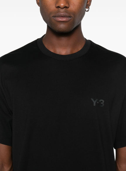 Y-3 Men's Short-Sleeve Tee In Black