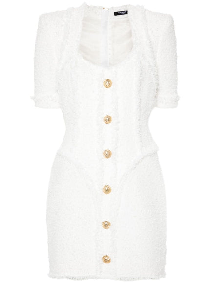 Balmain Dresses White