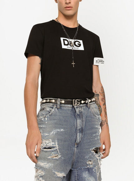 Dolce & Gabbana T-shirts and Polos Black