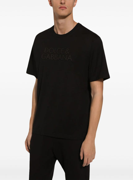 Dolce & Gabbana T-shirts and Polos Black