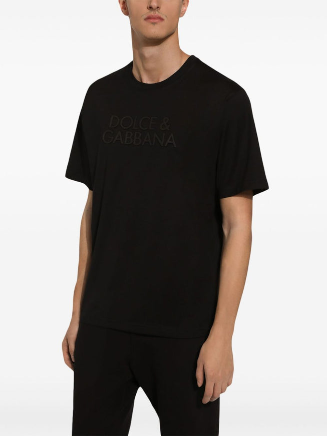 Dolce & Gabbana T-shirts and Polos Black