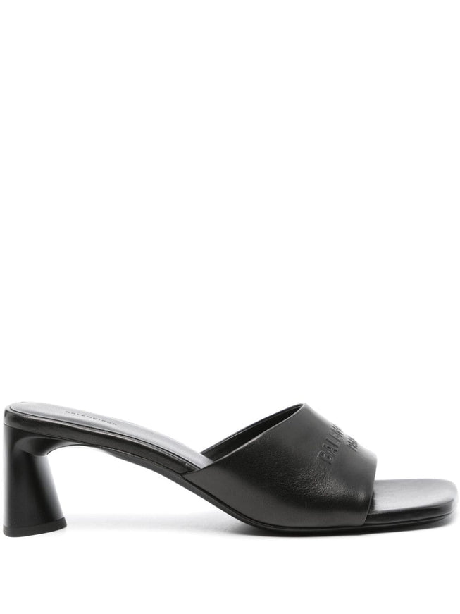 Balenciaga Duty Free 60mm Mules In Black