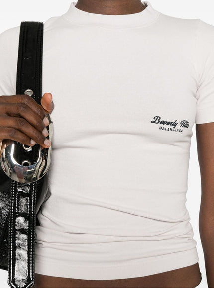 Balenciaga Beverly Hills Embroidered T-shirt