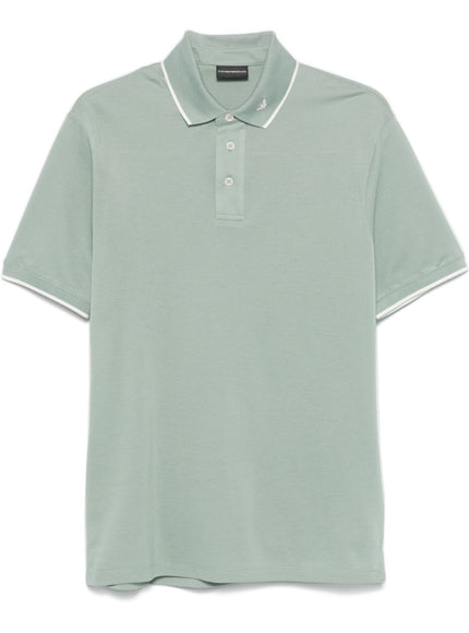 Emporio Armani T-shirts and Polos Clear Blue