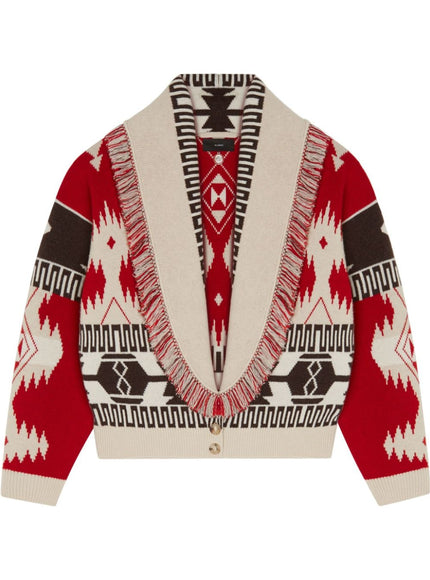 Alanui Icon Jacquard Cardi-Bomber