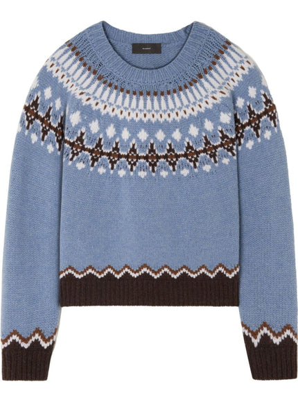 Alanui Sweaters Clear Blue