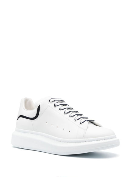 Alexander McQueen Oversized Lace-up Leather Sneakers