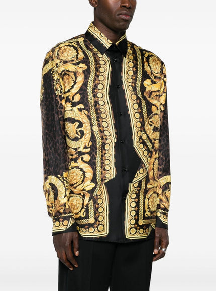 Versace Shirts Golden