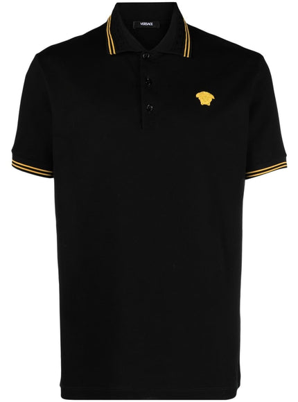 Versace T-shirts and Polos Black