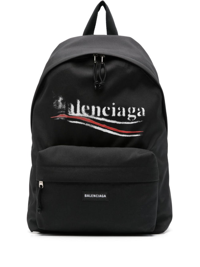 Balenciaga Men's Explorer Backpack in Black