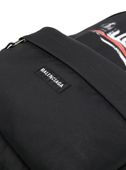 Balenciaga Men's Explorer Backpack in Black