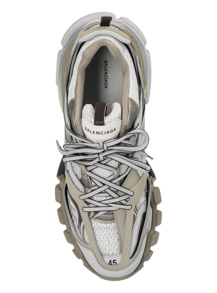 Balenciaga Men's Track Sneakers In Gray