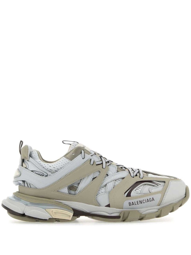 Balenciaga Men's Track Sneakers In Gray