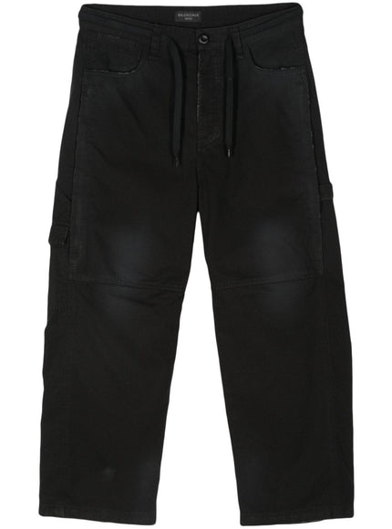 Balenciaga Baggy Denim Cargo Pants