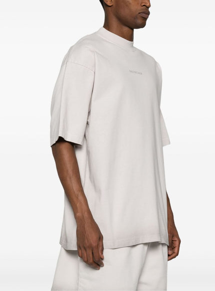 Balenciaga T-shirts and Polos Grey