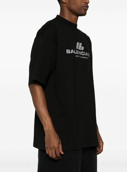 Balenciaga T-shirts and Polos Black