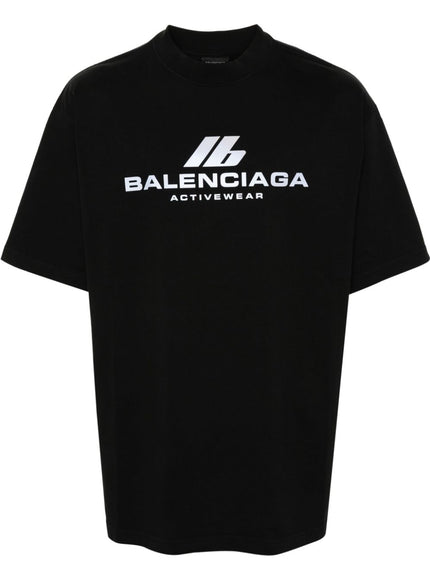 Balenciaga T-shirts and Polos Black