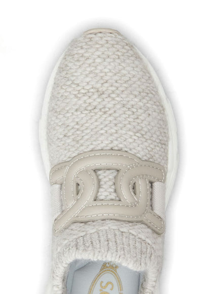 Tod's Kate Chain Detail Knit Sneakers