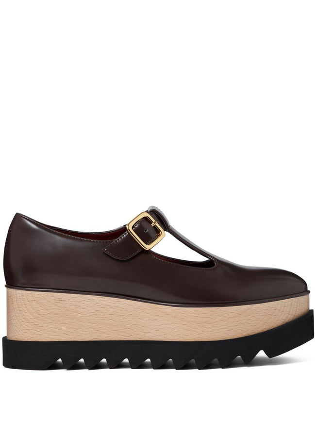 Stella McCartney Elyse T-Bar Platform Mary Janes