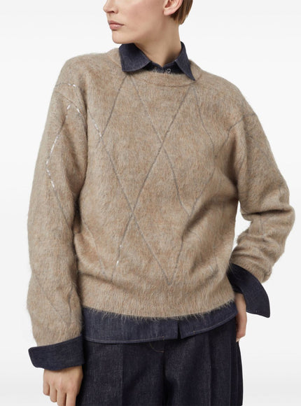 Brunello Cucinelli Sweaters Brown