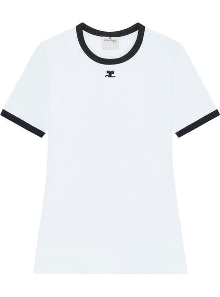 COURREGES PRE T-shirts and Polos White