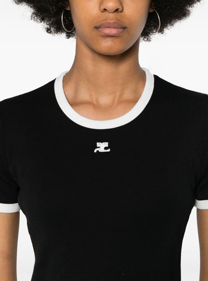 COURREGES PRE T-shirts and Polos Black