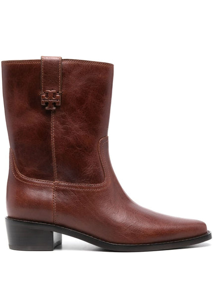 Tory Burch Boots Leather Brown