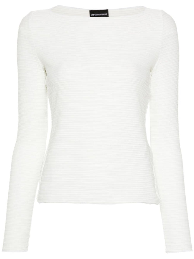 Emporio Armani Sweaters White