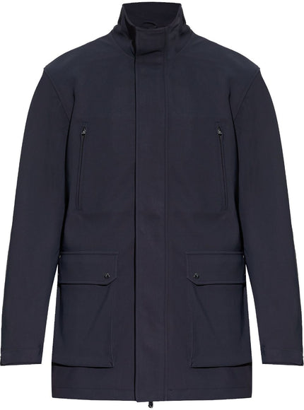 EMPORIO ARMANI CAPSULE Coats Blue