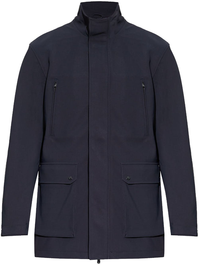 EMPORIO ARMANI CAPSULE Coats Blue