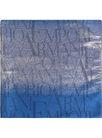 Emporio Armani Scarfs Blue