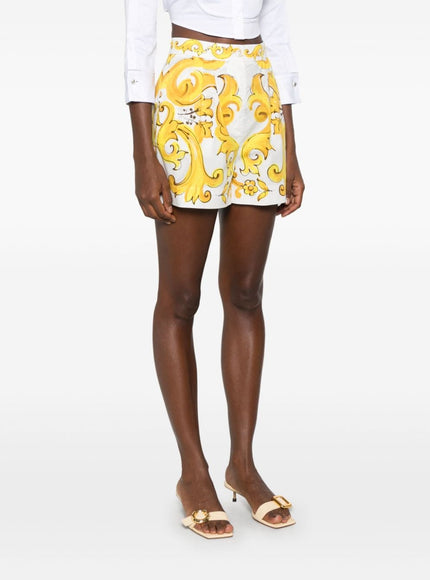 Dolce & Gabbana Shorts Yellow