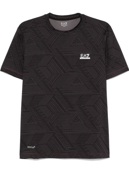 EA7 T-shirts and Polos Brown