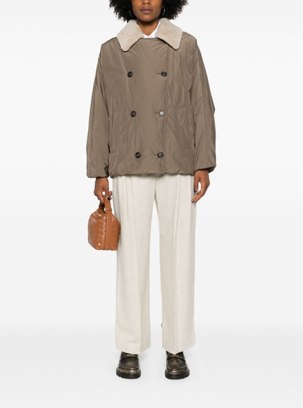 Brunello Cucinelli Coats Dove Grey