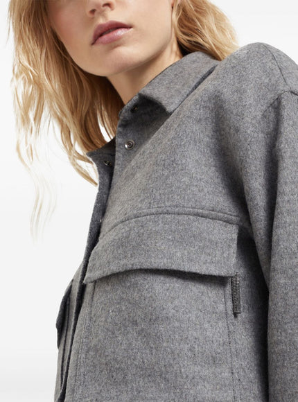 Brunello Cucinelli Jackets Grey