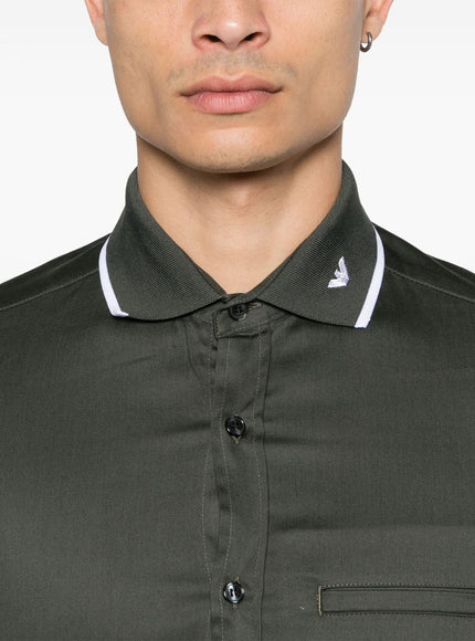 Emporio Armani Shirts Green