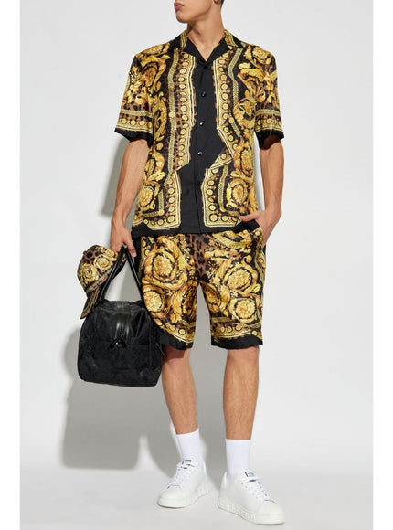 Versace Shorts Golden