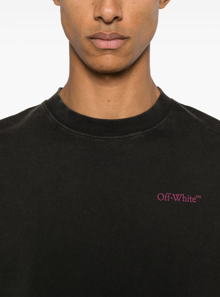 Off White T-shirts and Polos Black