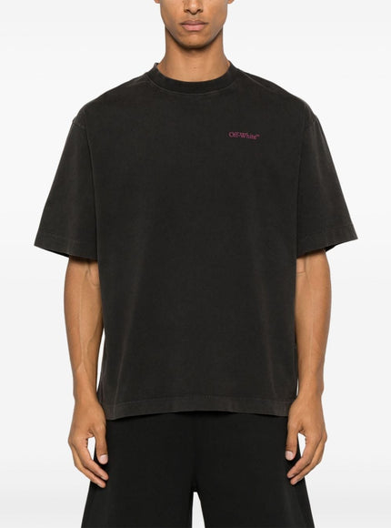 Off White T-shirts and Polos Black