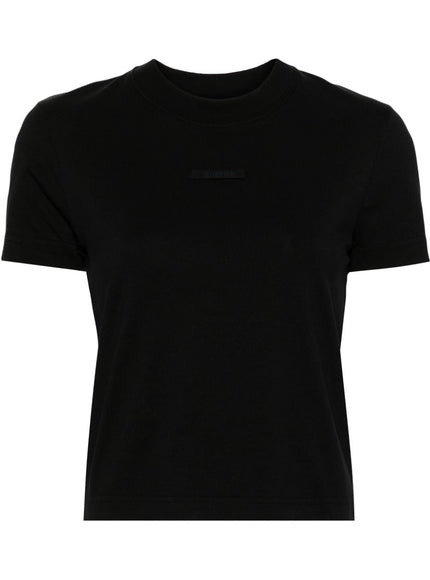 JACQUEMUS T-shirts and Polos Black