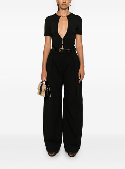 JACQUEMUS Trousers Black