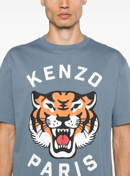 Kenzo T-shirts and Polos Clear Blue