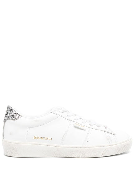 Golden Goose Matchstar Glitter Leather Sneakers