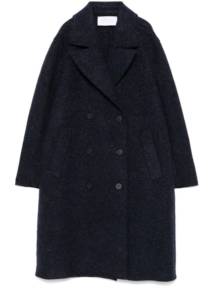 Harris Wharf London Virgin-Wool Sailor Coat In Navy