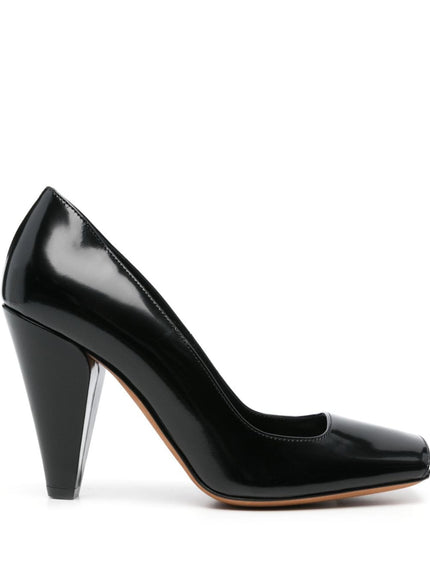 Khaite Cedar Pump In Black Leather