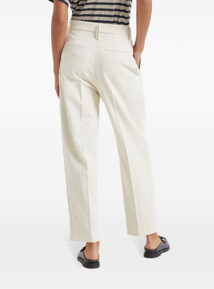 Brunello Cucinelli Trousers White